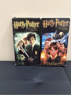 Warner Bros. Black VHS Tapes - Harry Potter Films